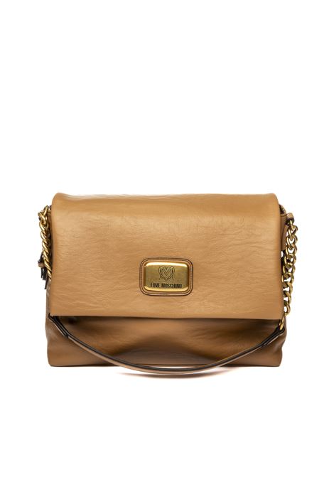 Beige shoulder bag LOVE MOSCHINO | JC4271PP0LKB0-208